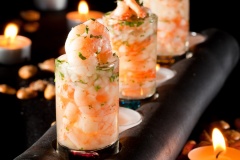Ceviche de camarones