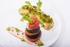Halibut & Veg Stack